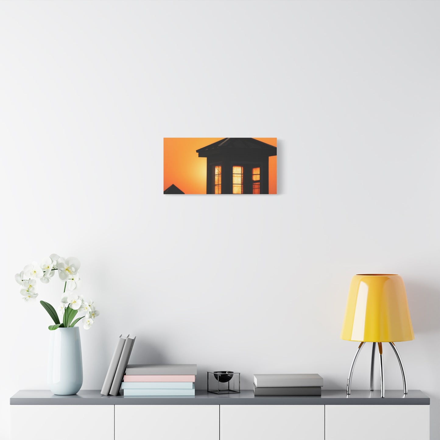 Sunset Serenity Canvas Wall Art, Home Decor, Modern Decor, Art for Living Room, Gift for Art Lovers, Sunset Photography