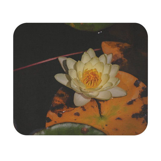 Koi Pond: Floral Mouse Pad, Office Decor, Gift for Nature Lovers, Home and Work Station Accessory, Zen Workspace