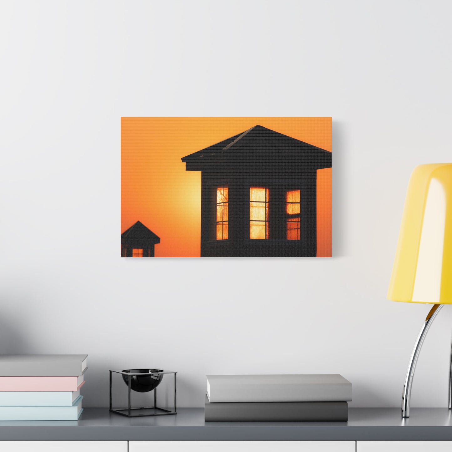 Sunset Serenity Canvas Wall Art, Home Decor, Modern Decor, Art for Living Room, Gift for Art Lovers, Sunset Photography